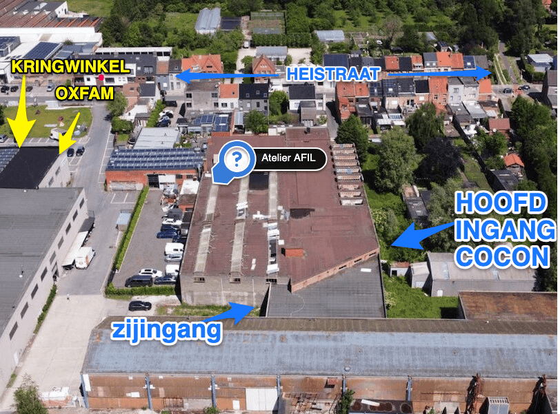 Luchtfoto Cocon Sint-Niklaas