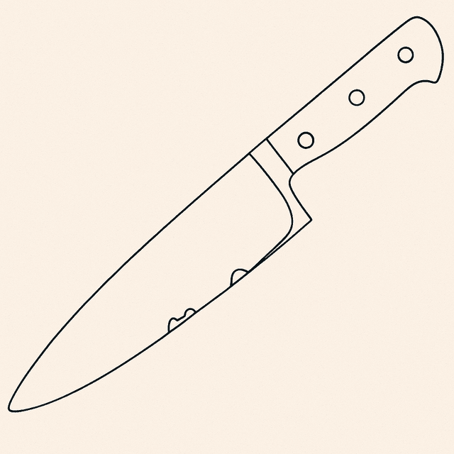 Herstel van uitgebroken mes